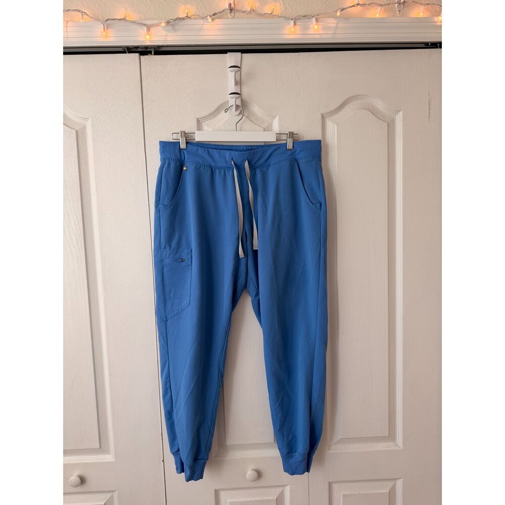FIGS Women's Royal Ceil Blue Zamora Jogger Scrub Pants XL